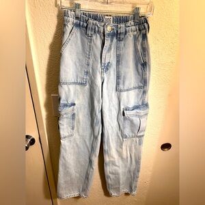 BDG Denim Cargo Skate Pants by Urban Outfitters. Size 26 waist, 32 inseam.